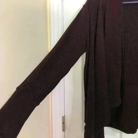 Athleta  Purple Cardigan Sweater Size Medium - Picture 4 of 16